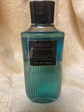 Bath & Body Works Ocean Face & Body Wash - Teal Blue